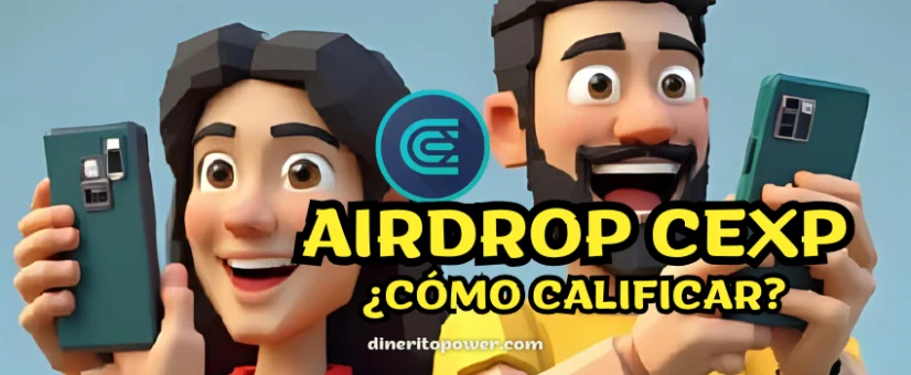 COMO CALIFICAR PARA EL AIRDROP CEXP DE CEX IO