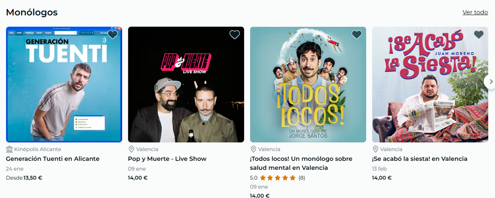 En esta app puedes buscar planes gratis cerca de tu ubicación