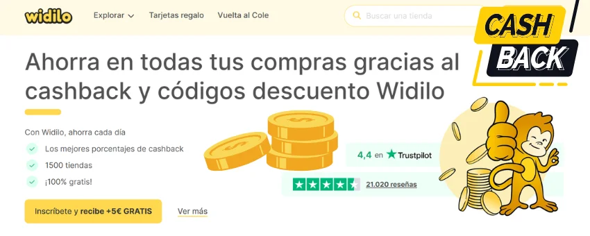 Guía completa para ganar dinero con cashback, misiones y recompensas en widilo