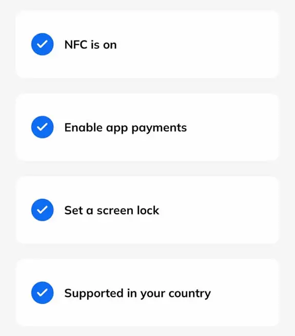 como activar el nfc para pagar en oobit