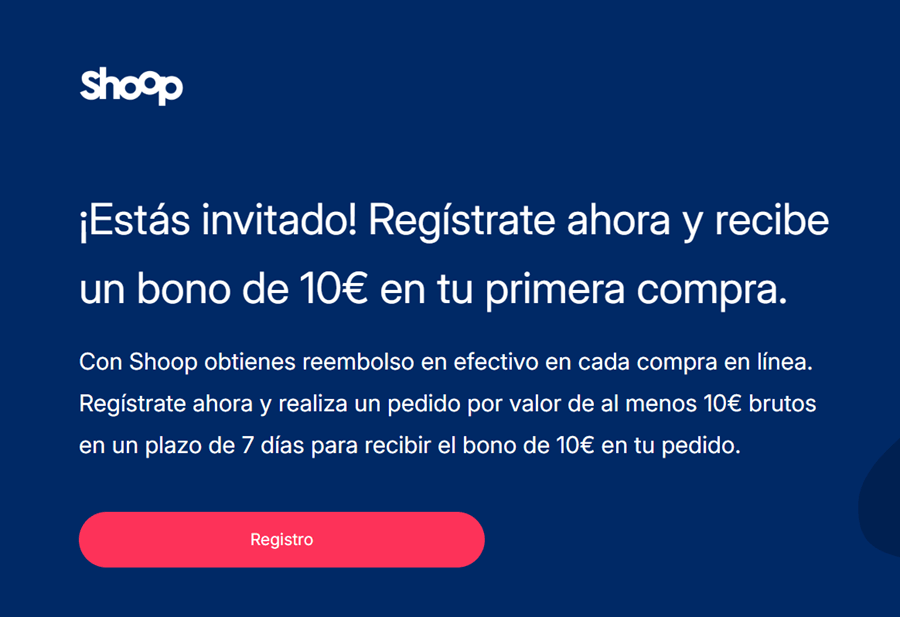 cuanto se gana con los referidos en shoop