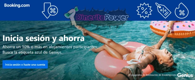cupón descuento booking