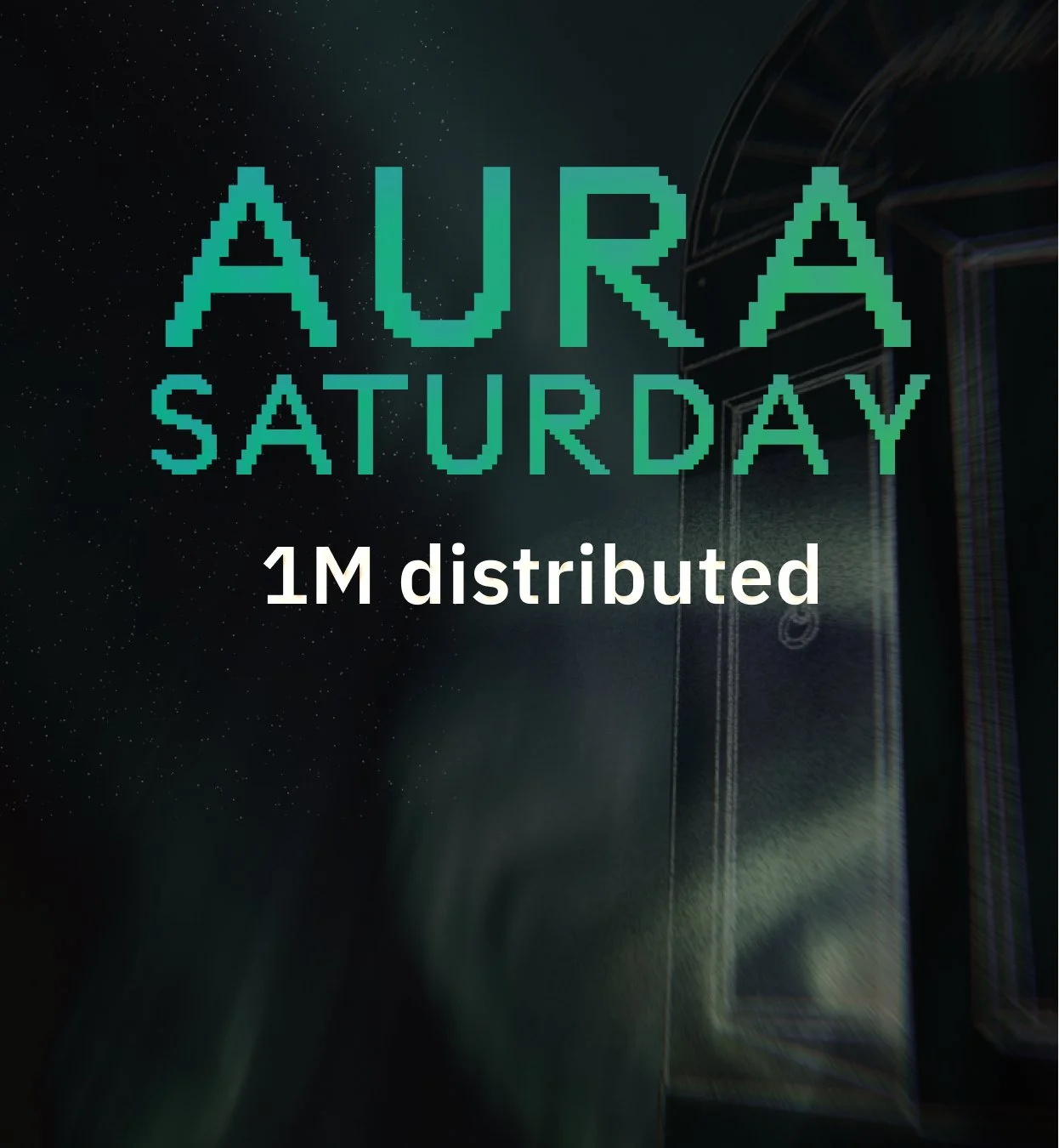 el token AURA se reparte cada sábado en bulk airdrop