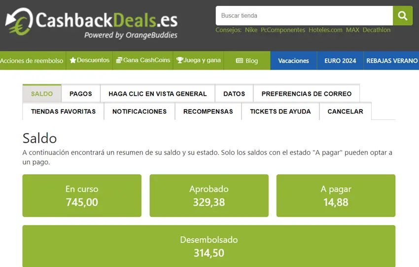formas de ganar dinero en cashbackdeals