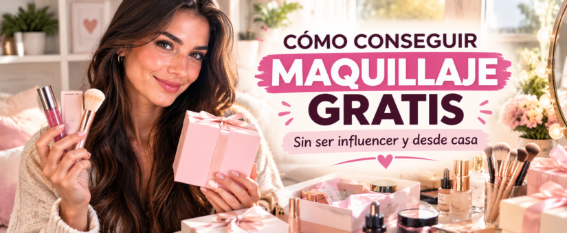 formas reales de conseguir maquillaje gratis sin ser influencer