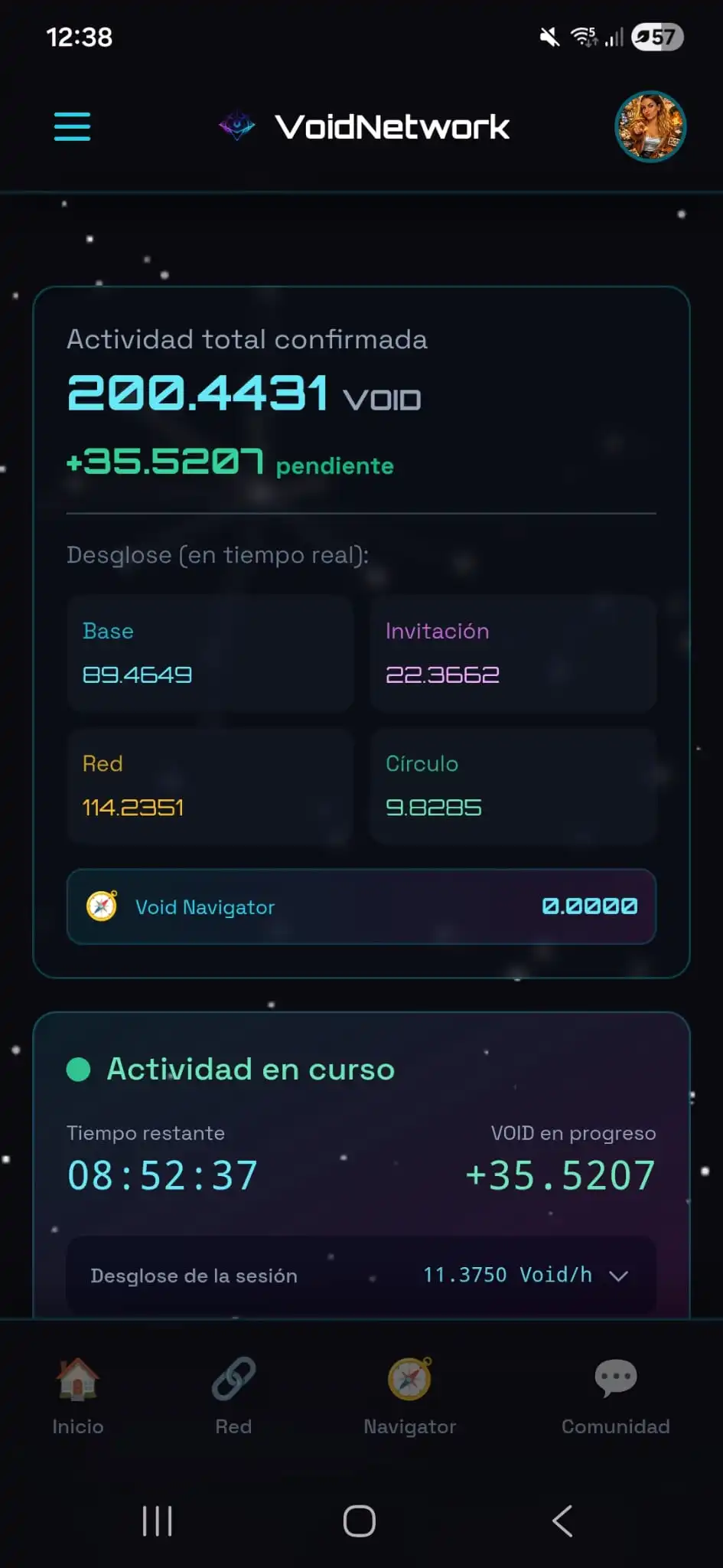ventajas de entrar temprano en void network