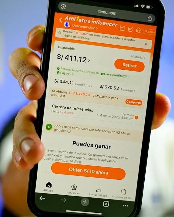 ventajas de temu afiliados frente a shein y amazon