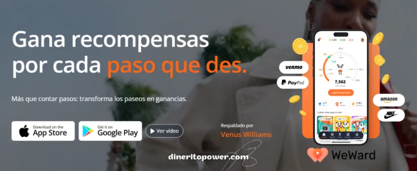 weward es una app fiable que te permite ganar dinero por caminar